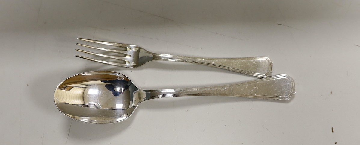 A Christofle canteen of cutlery